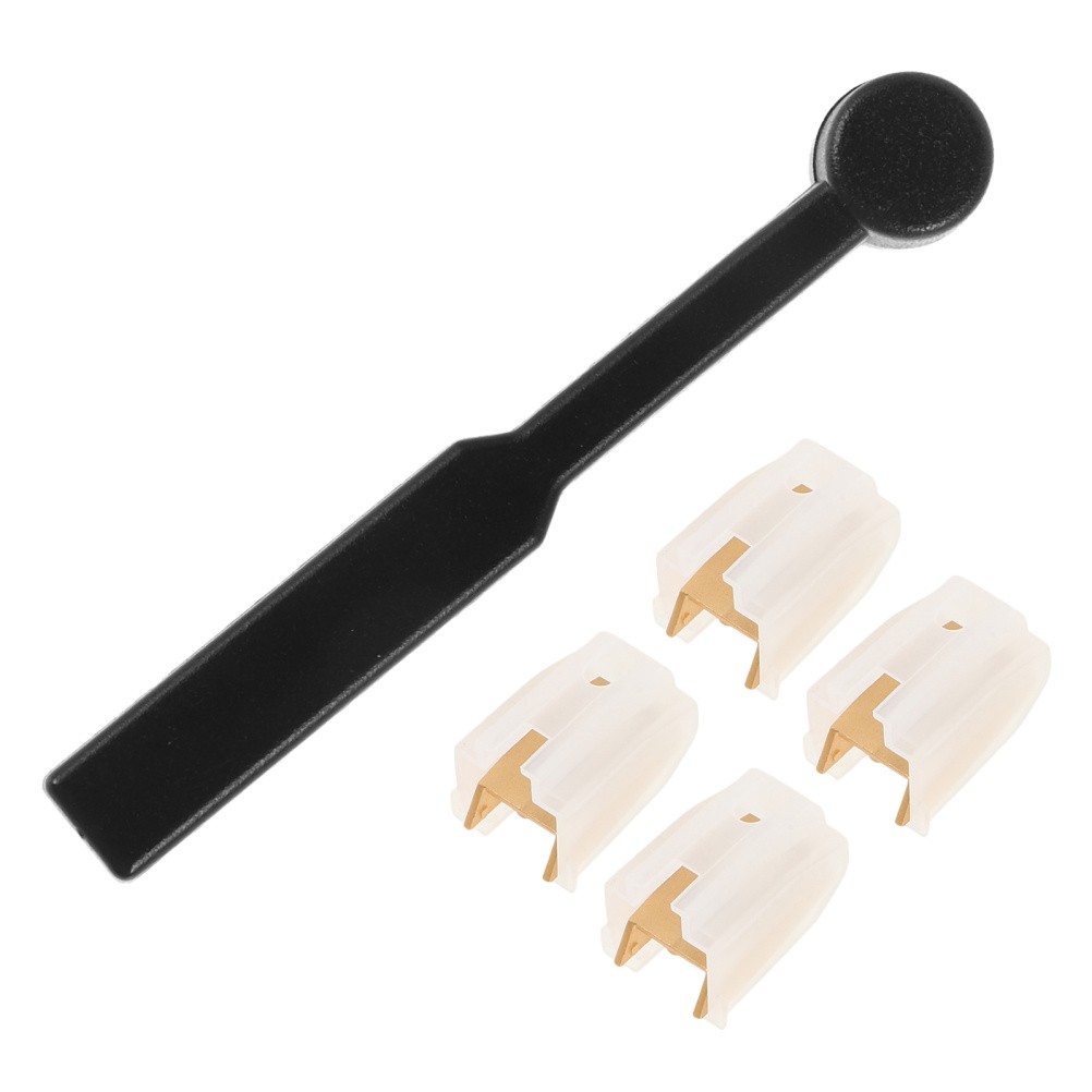 4 Pcs Vinyl Sing Needle Record Player Replacement Stylus Brush Phonograph