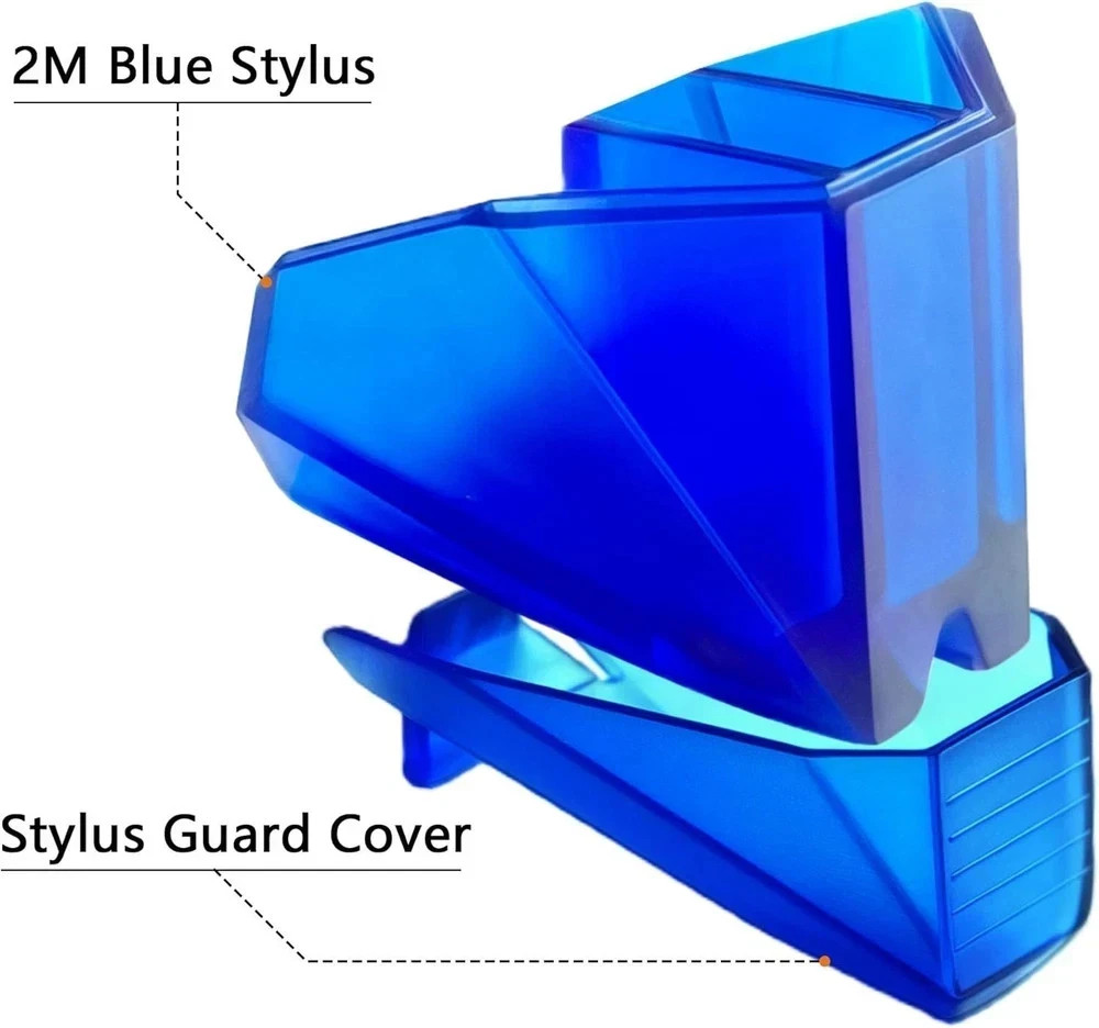 2M Blue Turntables Elliptical Diamond Stylus Replacement for Ortofon 2M Series