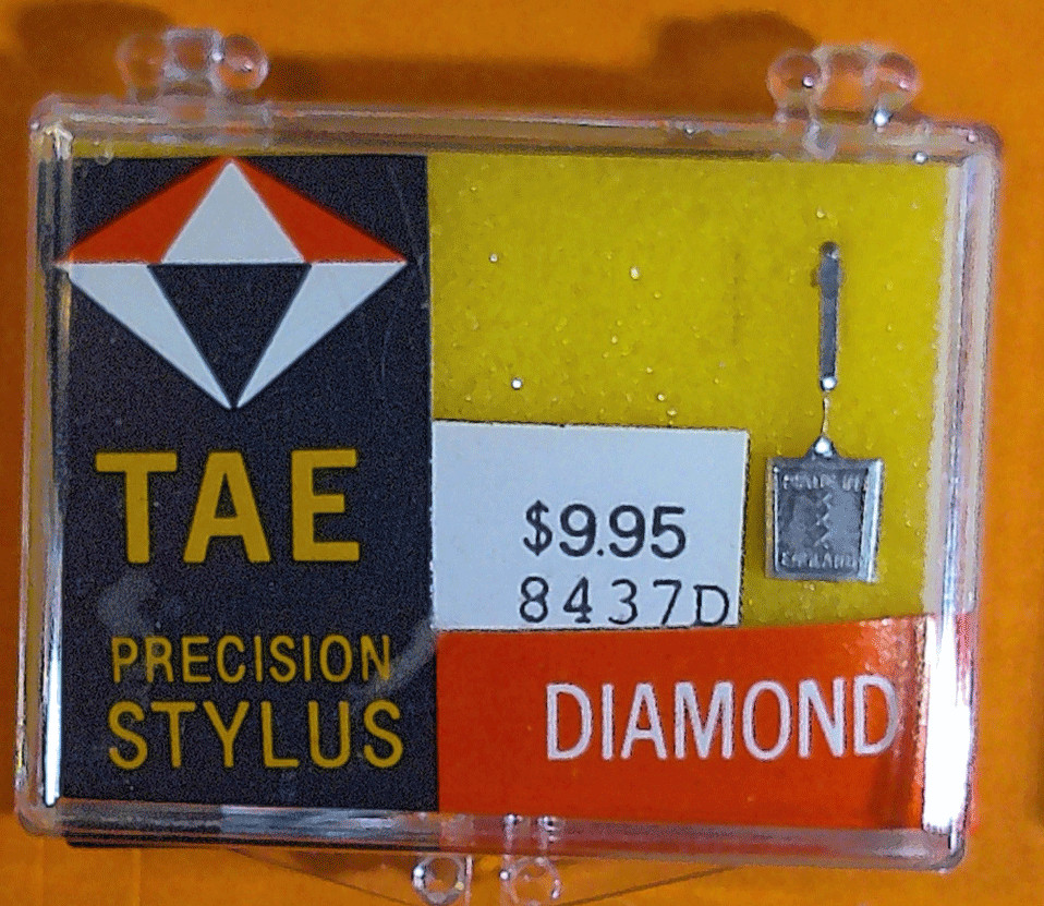NOS TAE 702-D7 Diamond Needle for Ronette SA-075 BF-40 Perpetuum Ebner PE-90