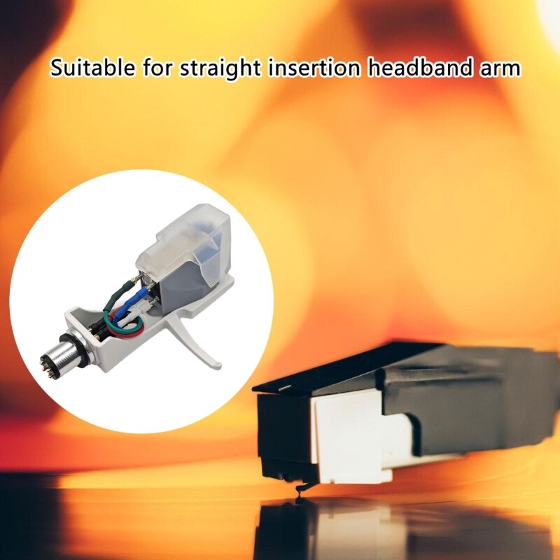 ATVM95E Turntable Cartridge Headshell for Enhances Dynamic Ranges Sound Detail