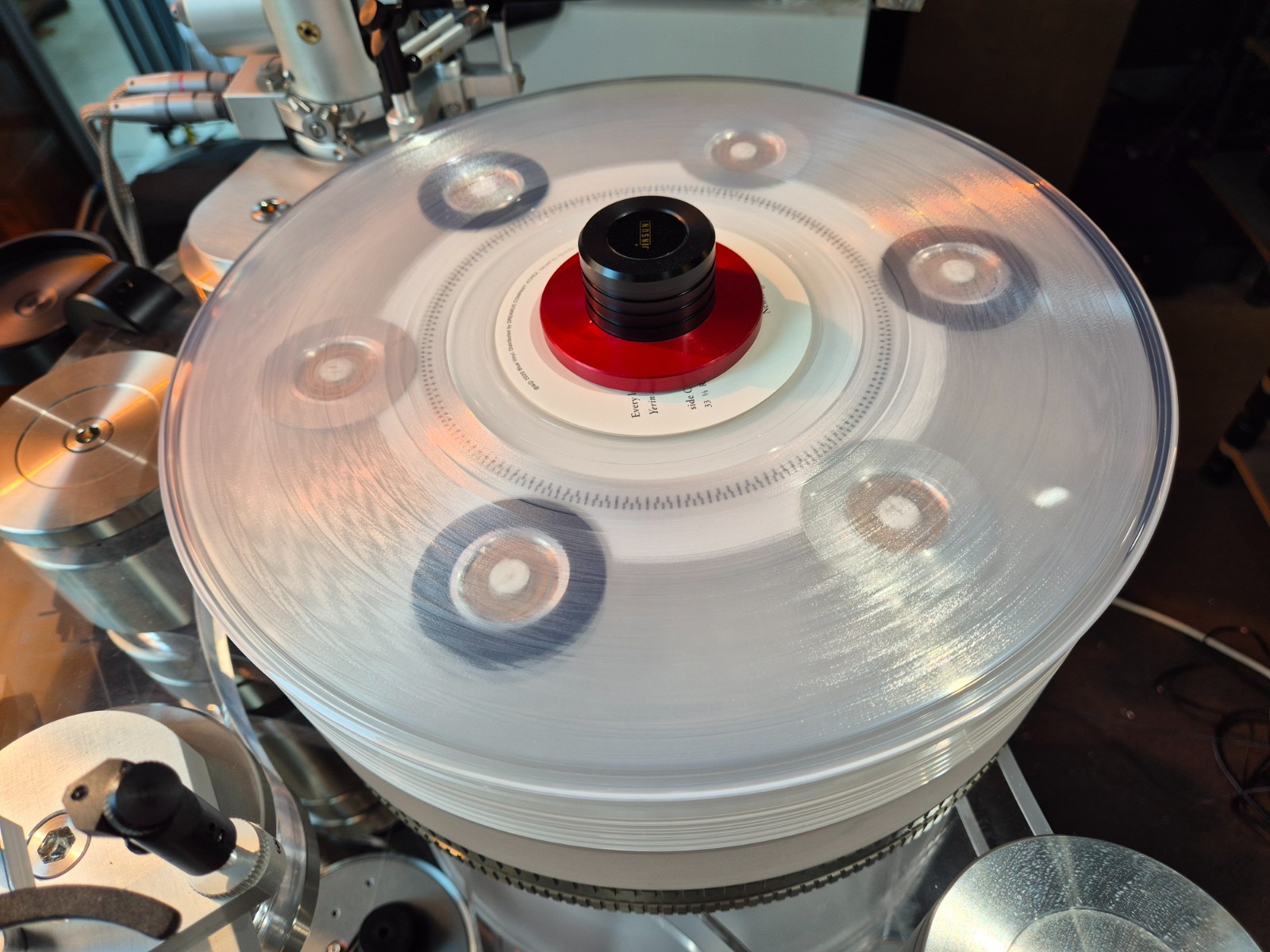 HexaMat Turntable Mat with Matched Stabilizer