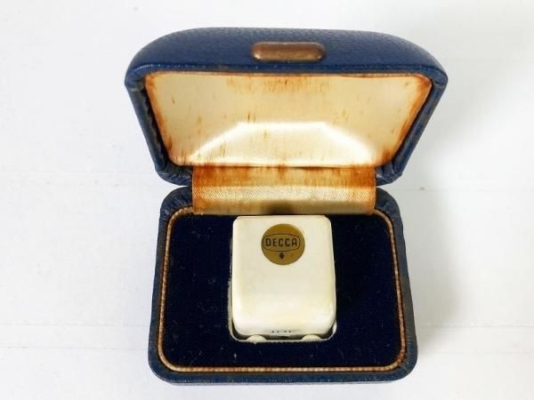 Vintage DECCA H4E 1 Cartridge Original Box Operation Check Is Do Not Do
