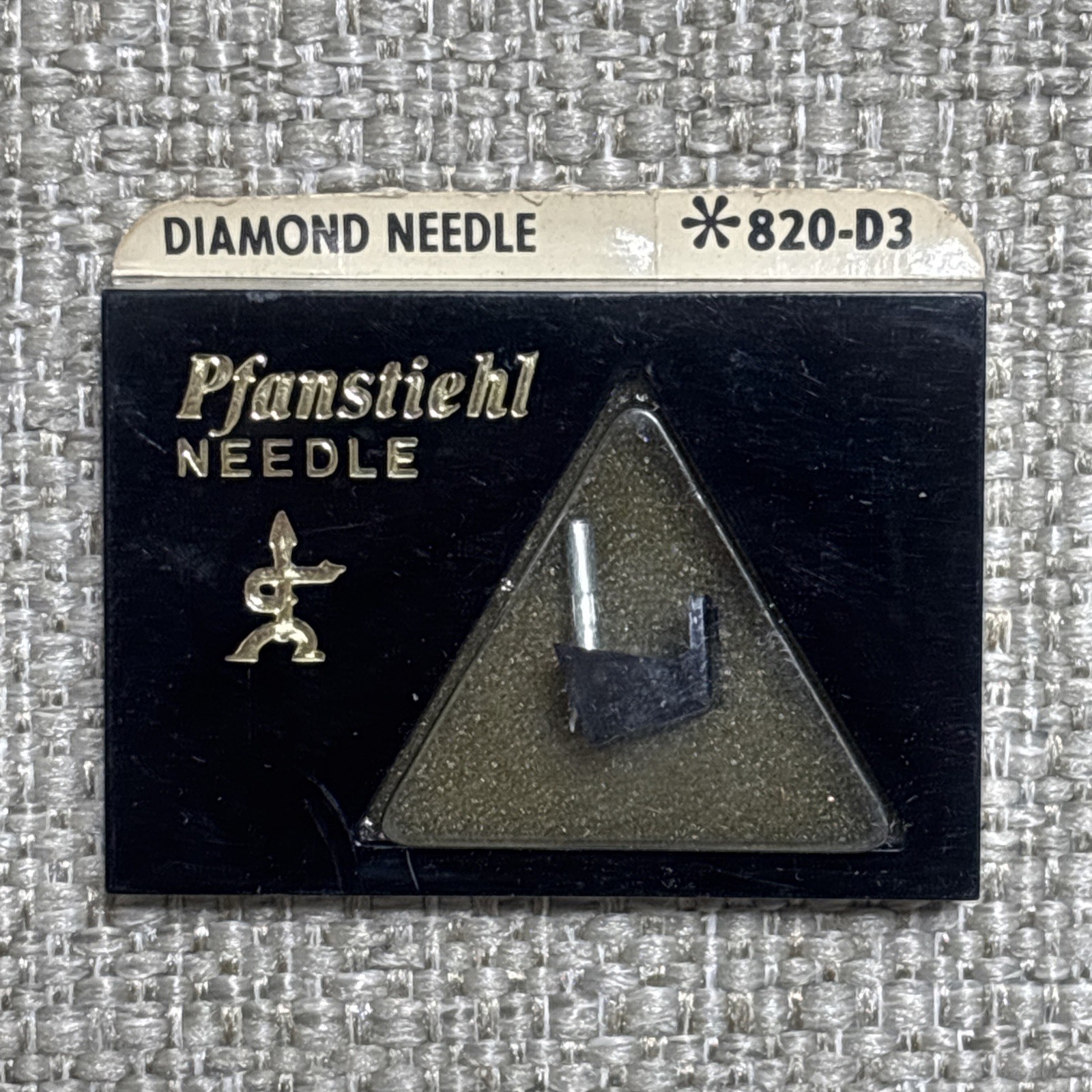 Pfanstiehl 820-D3 Diamond 78 RPM Stylus Replaces Stanton D5127 For 500 – NOS