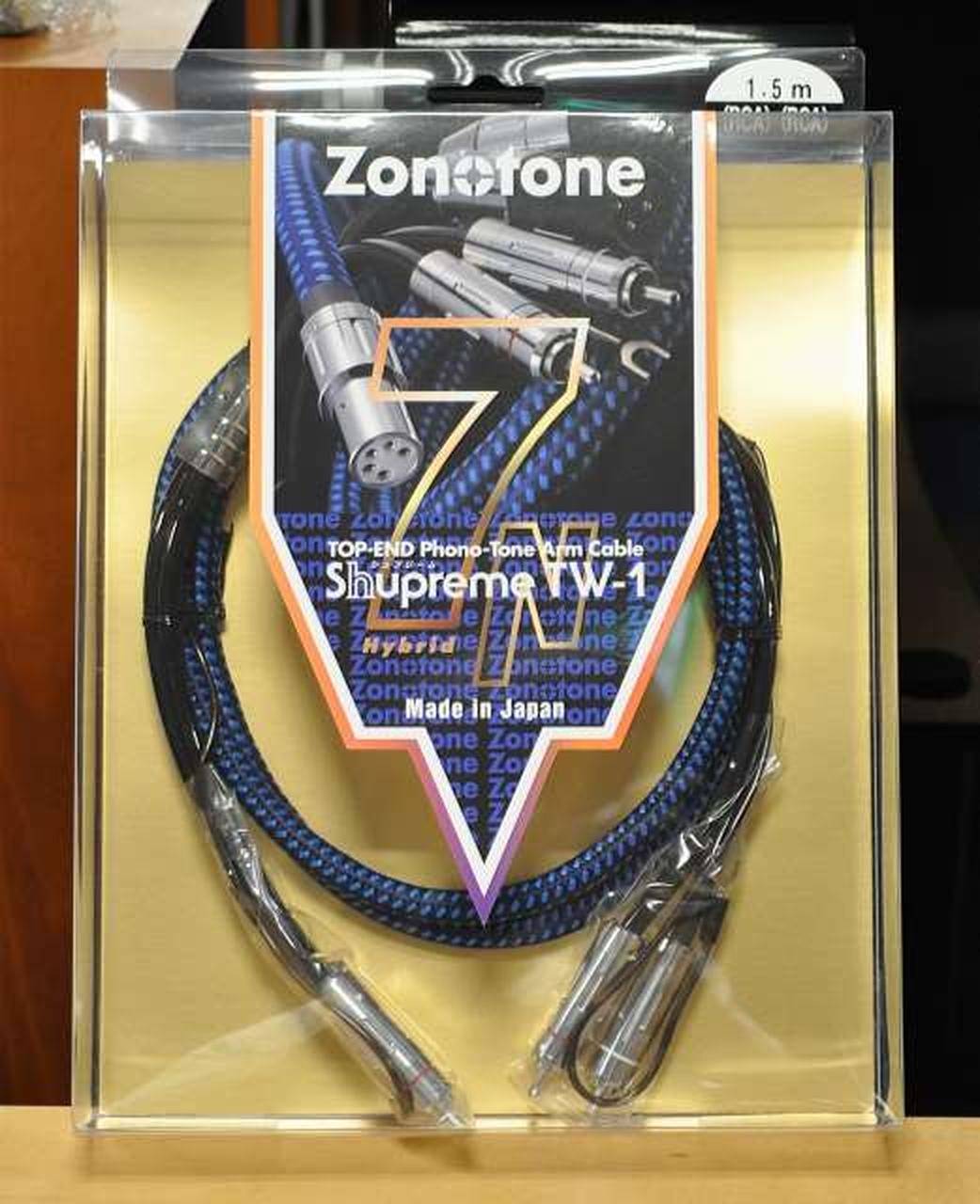 Phono Cable SHUPREME TW 1 RCA 1.5 ZONOTONE