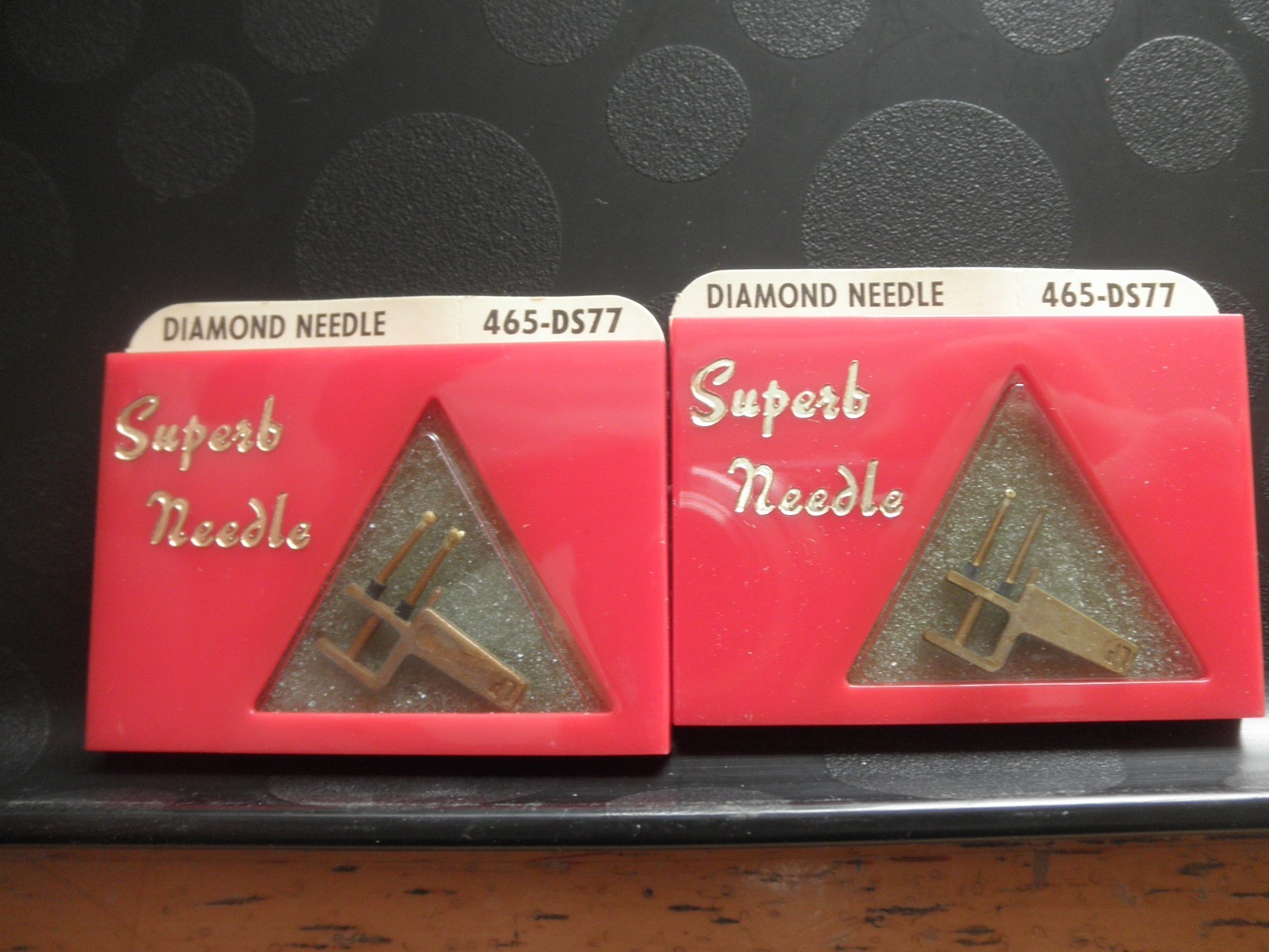 Superb Diamond Needle NOS 465-DS77 Replaces: Euphonics 374, 375 Lot of (2)
