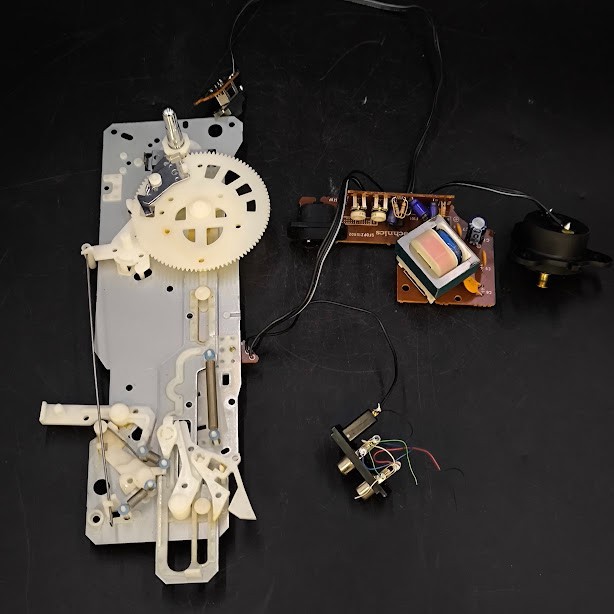 Technics SL-B210 Turntable Motor – Working