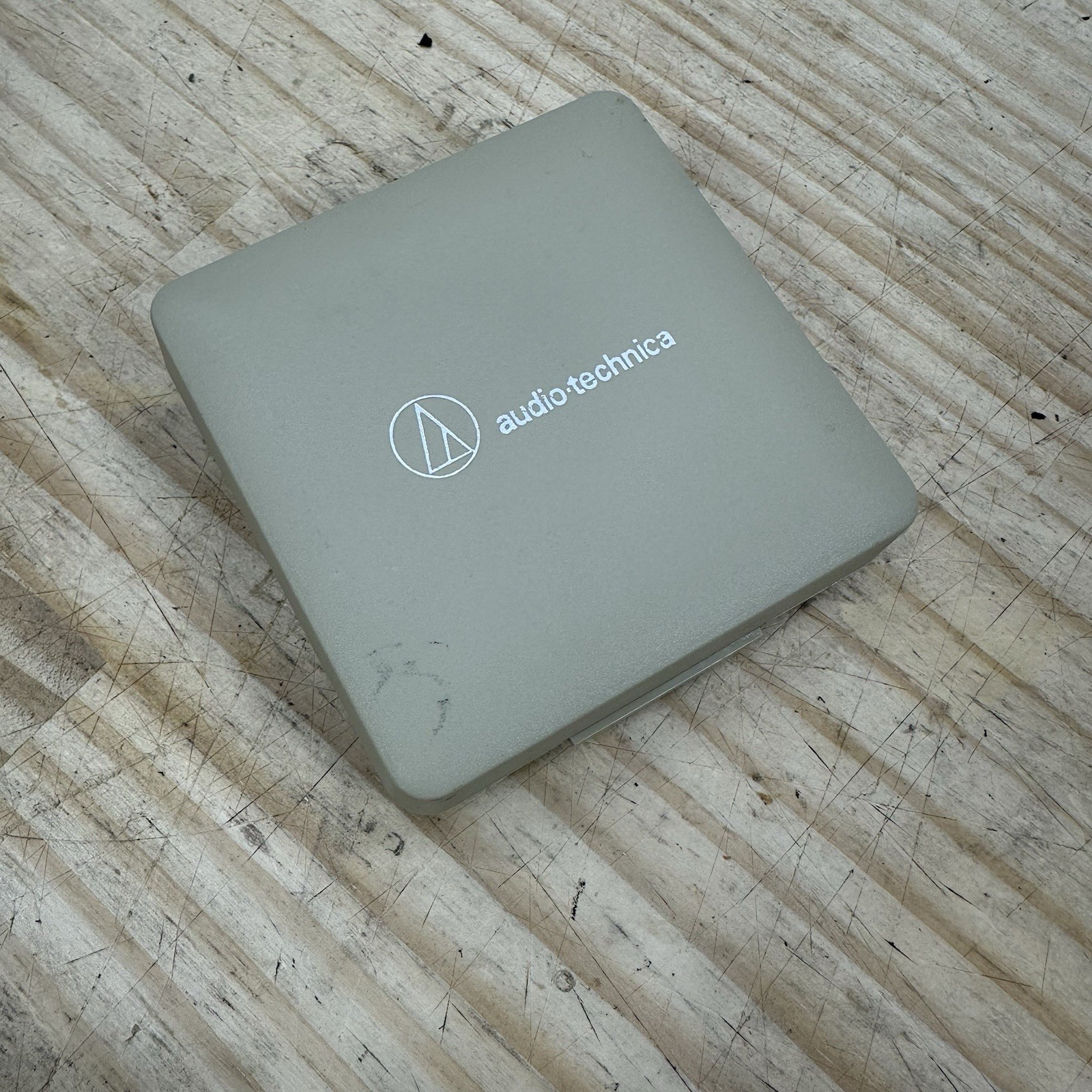 Vintage AUDIO TECHNICA Plastic cartridge Box EMPTY No Cartridge – Collector Item