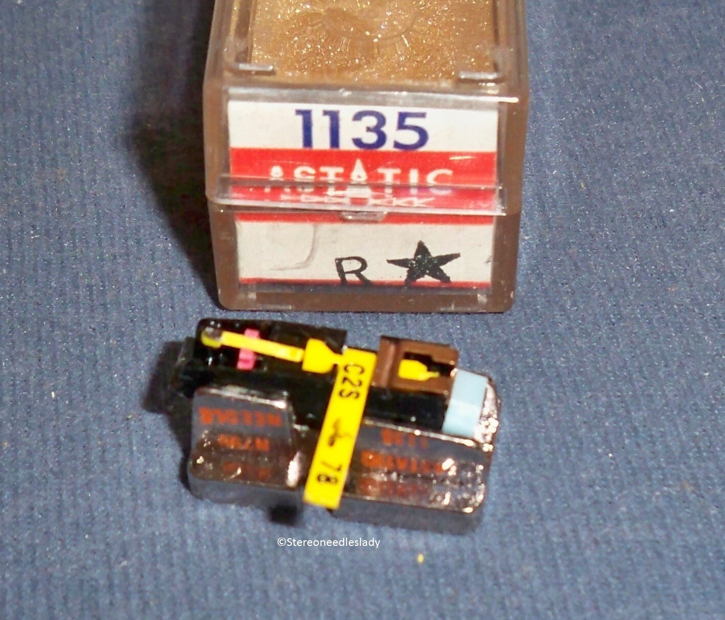 CERAMIC CARTRIDGE NEEDLE ASTATIC 1135 113dd for V-M NATIONWIDE TETRAD