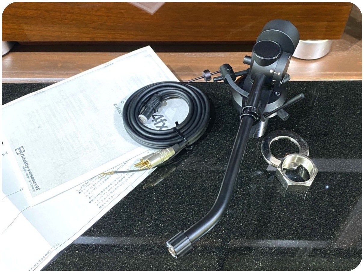 Fidelity-Research FR-64FX Tonearm w/ Main Weight IFC Weight Tested ZH0GS03 2.0