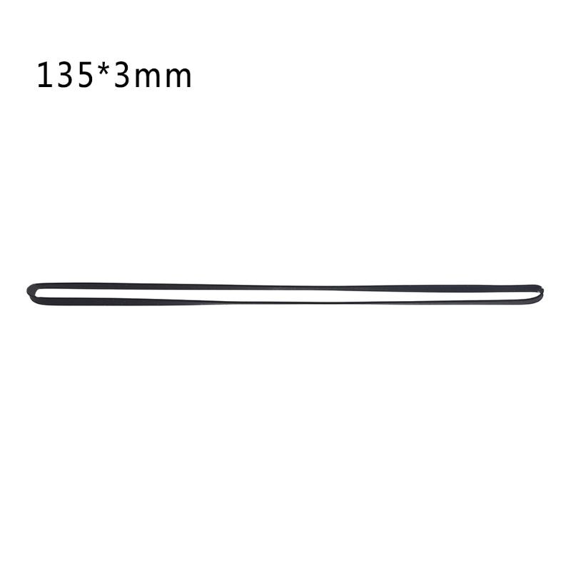 3mm Wide Flat Drive Belt Turntable for LP Vinyl Record Player Phono Turntables