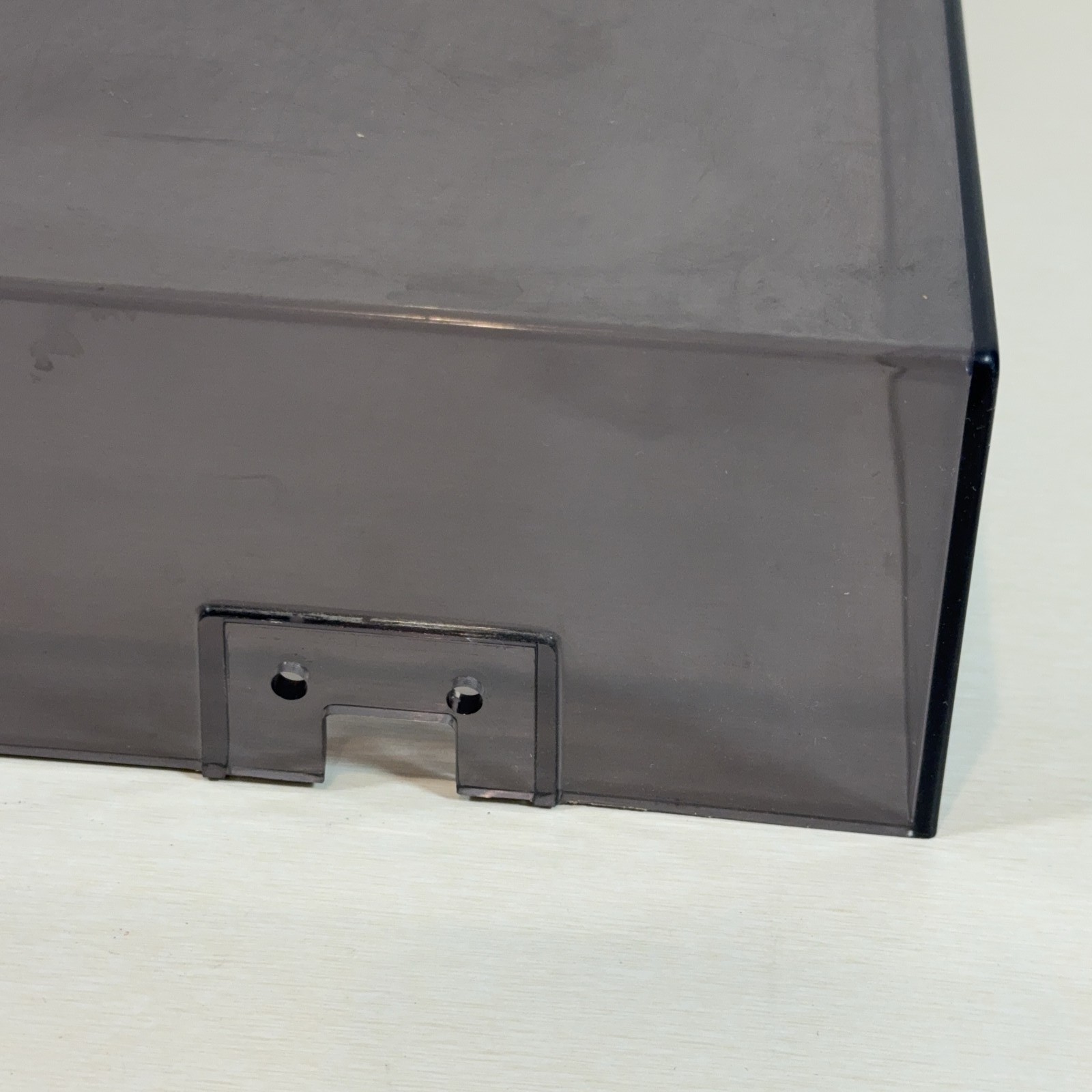Sansui SR-717 Turntable Dust Cover Smoked Gray Tinted Vintage Record Player Lid