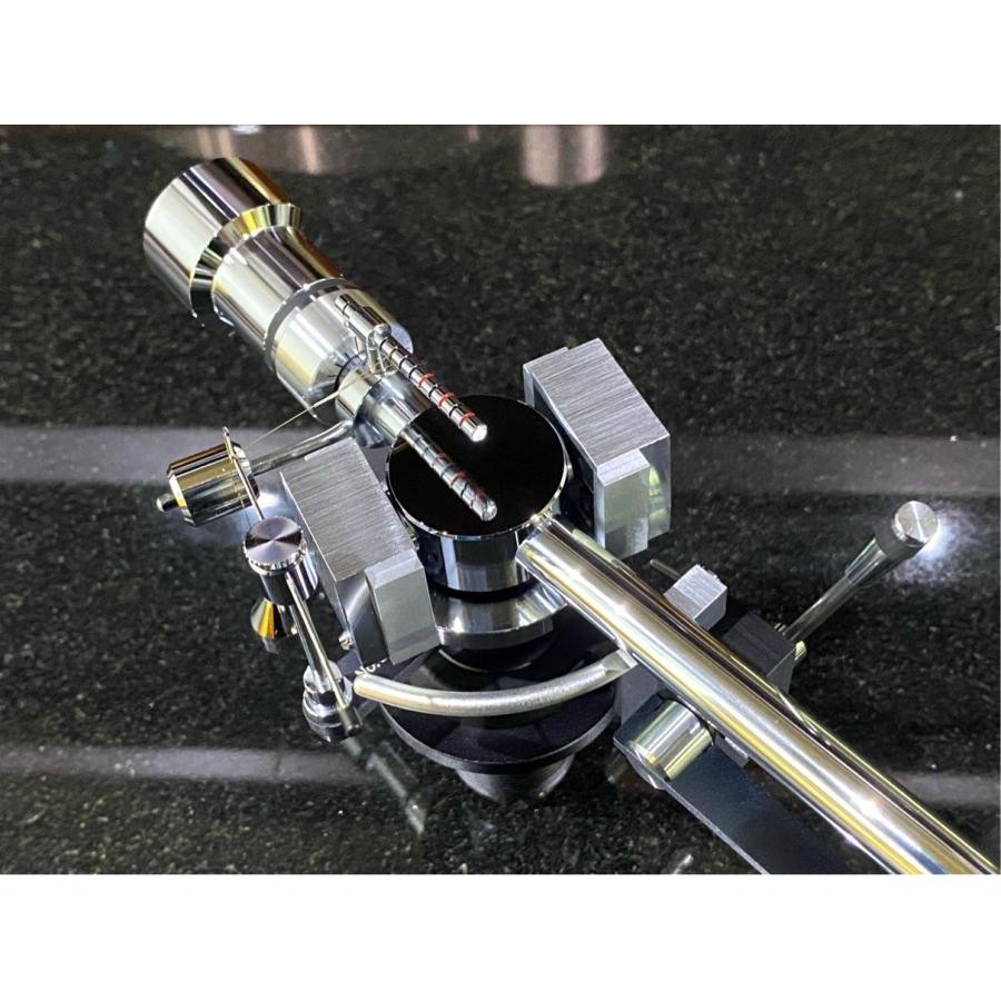 DDP SAEC WE-308SX Premium Tonearm Double Knife Edge Cable Box Serviced JP Rare