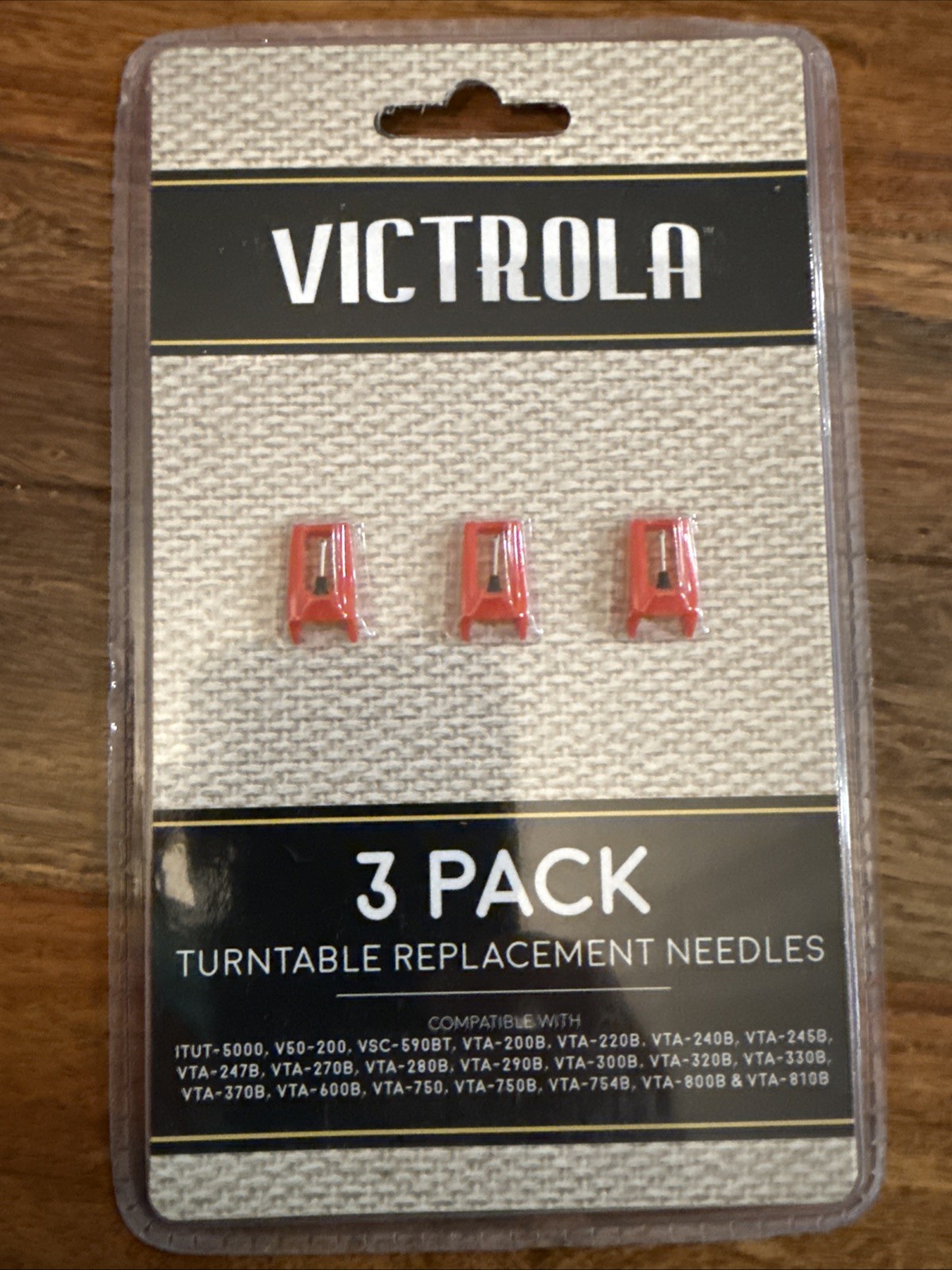 Effortless Installation LC1 Replacement Stylus – 3-Pack for All Turntable Models