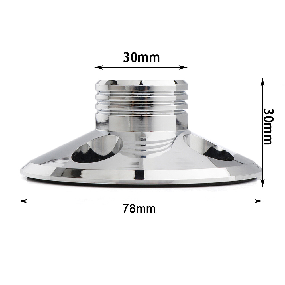 Aluminum Alloy Vinyl Turntable Record Weight Clamp Non-Slip Disc Stabilizer 107g