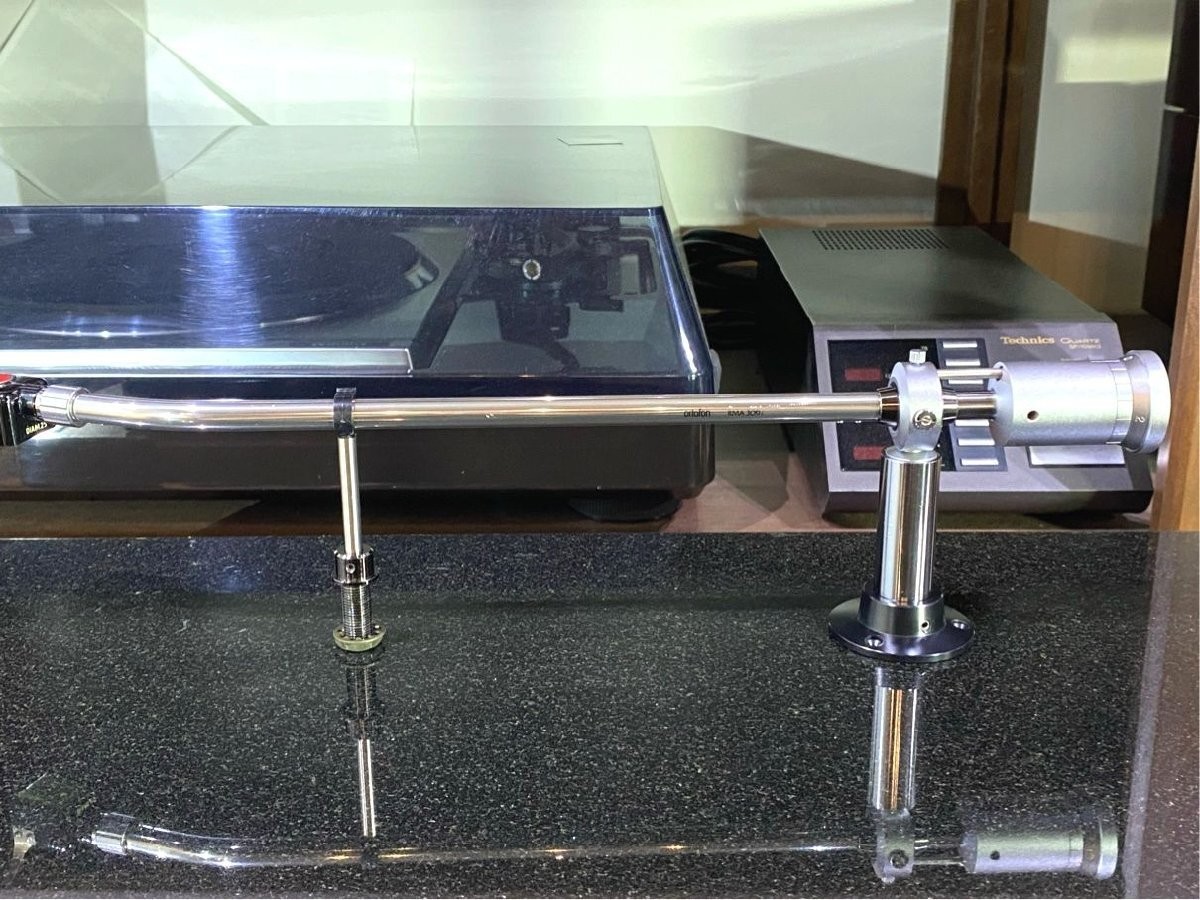 Ortofon RMA309i Tonearm w/ Armstand Armrest PHONO Cable Tested Japan