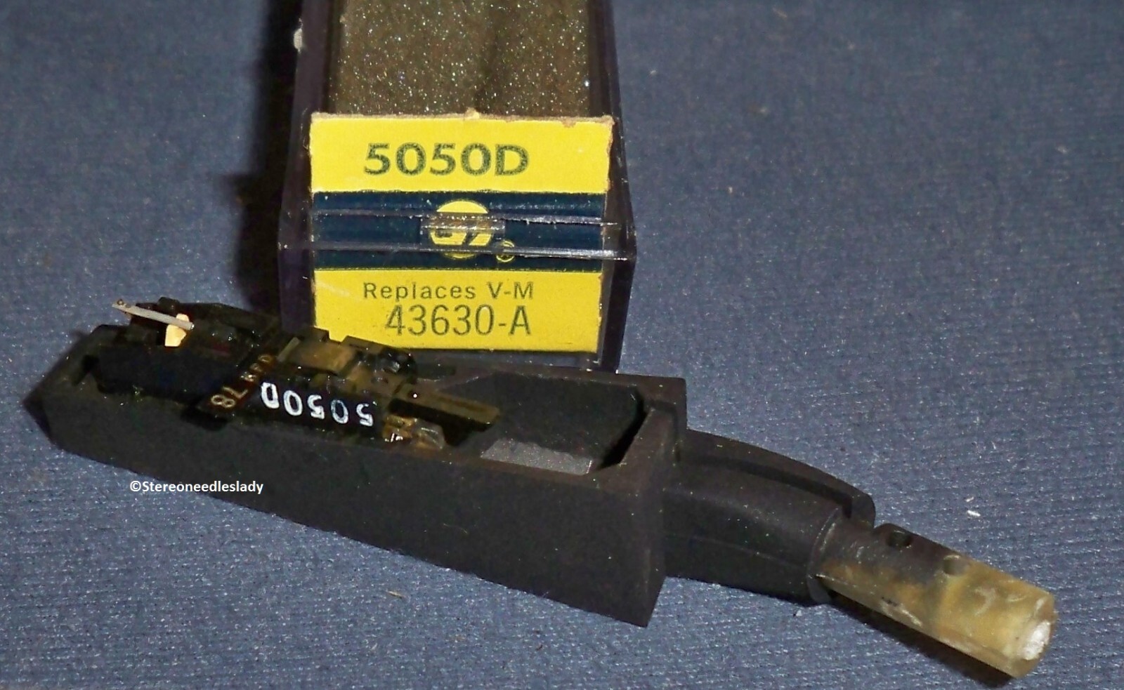 EV 5050D CARTRIDGE NEEDLE V-M Voice of Music Airline 369-DS73