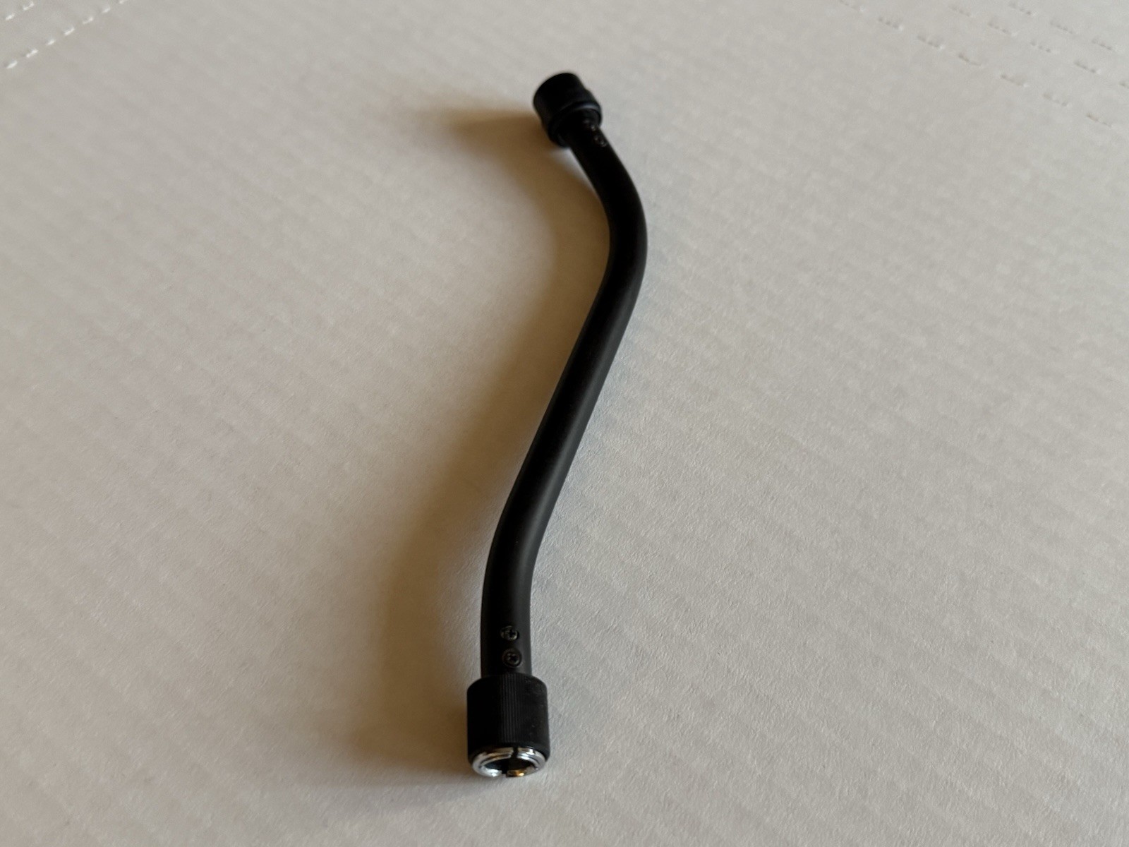 AUDIO CRAFT Black S Shaped Pipe for AC-3000 Tonearm Wand 33 grams Tested Works