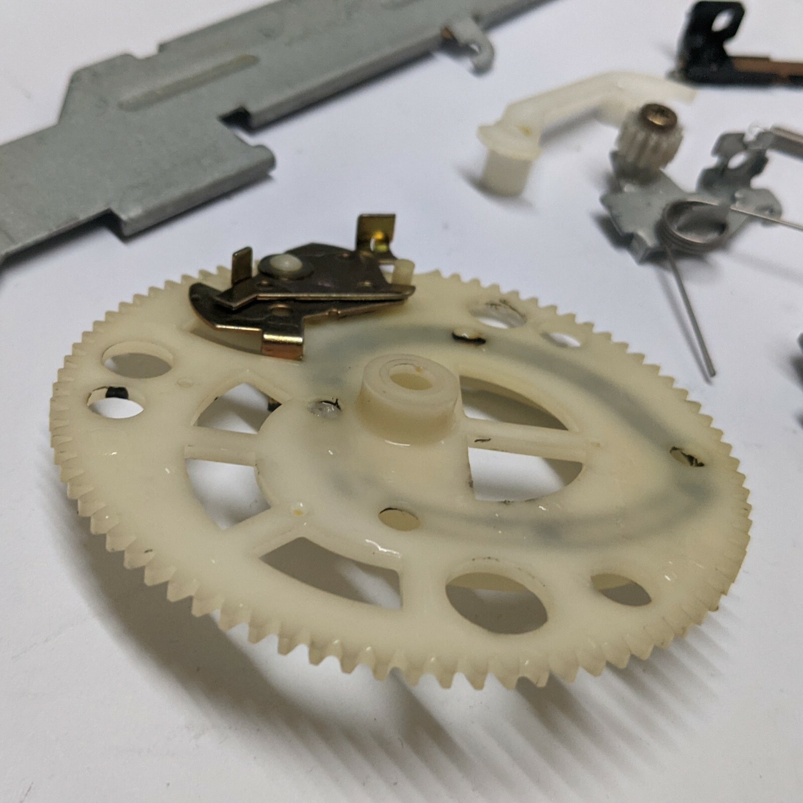 Original Turntable Return Assembly Parts 1988 Panasonic SG-D27 System Turntable