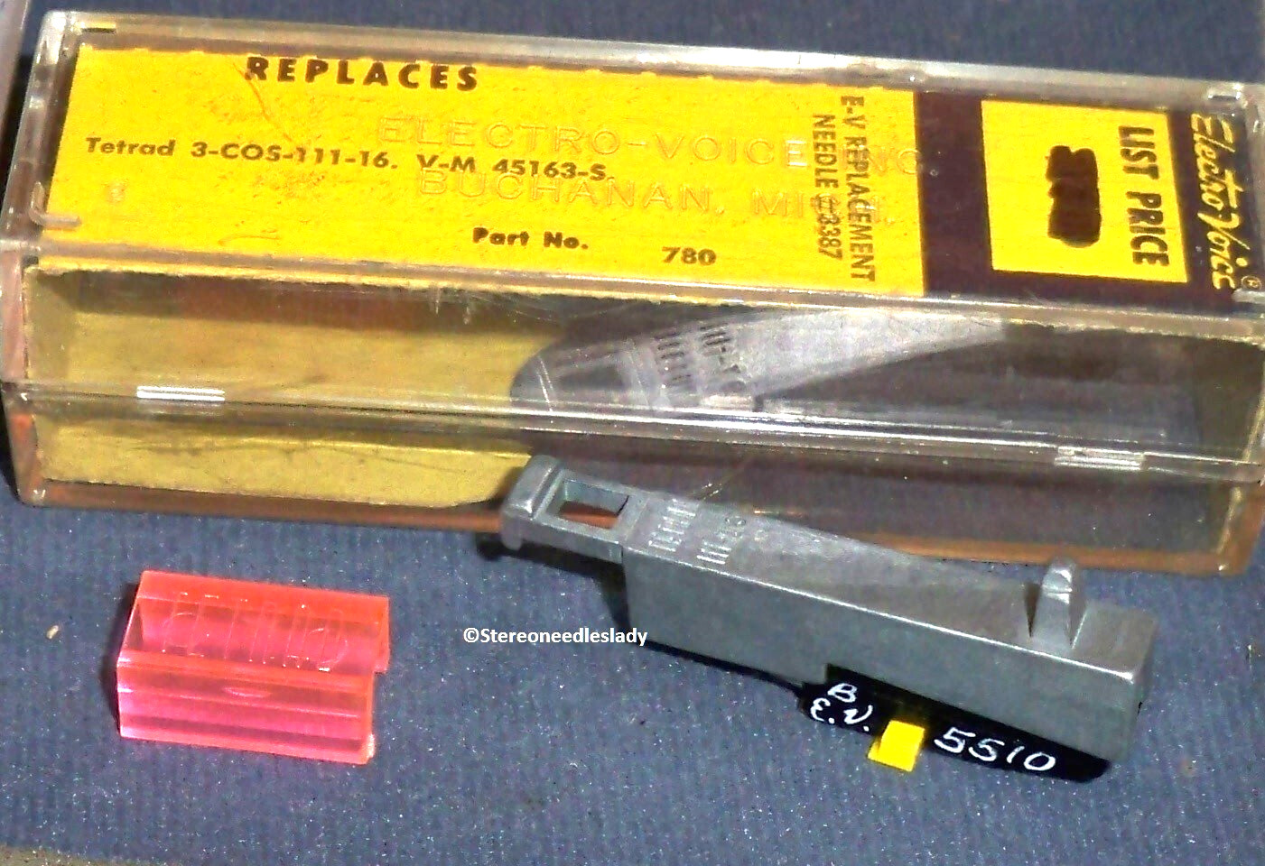 Electro-Voice EV 5510 5510D for Astatic 1270 CARTRIDGE NEEDLE for Voice of Music