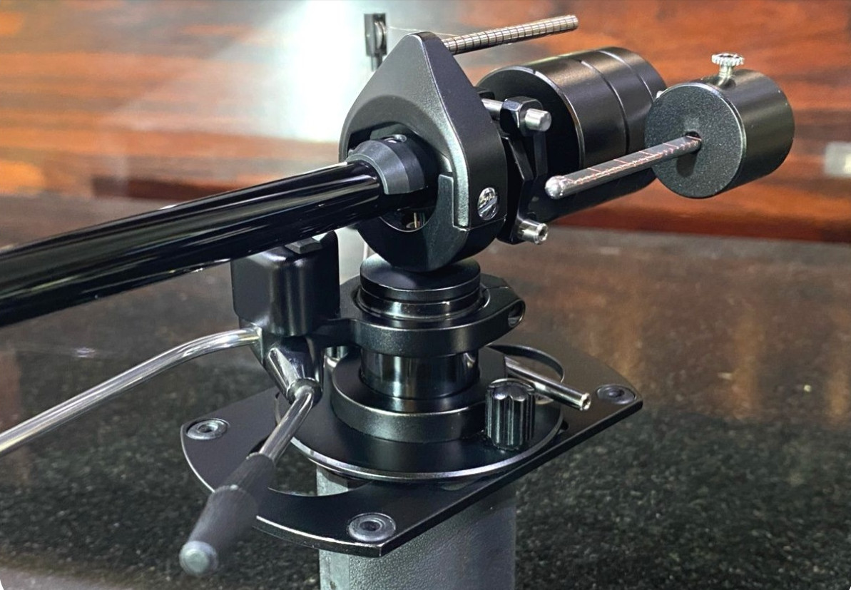 SME 3010-R Black Tonearm Rare w/ Headshell Main Weight Tested Japan GS03 2.0