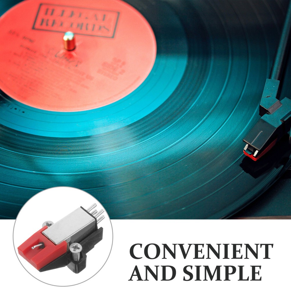 Durable Plastic Turntable Stylus Needle Replacement for Home Record Players