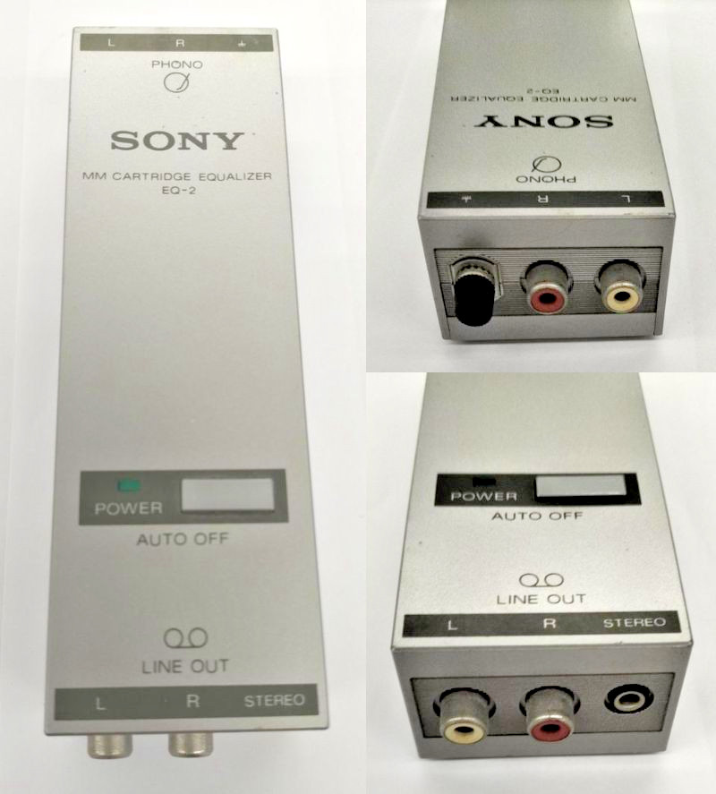 SONY EQ-2 MM Cartridge Equalizer Amplifier Record Player Turntable Audio Japan