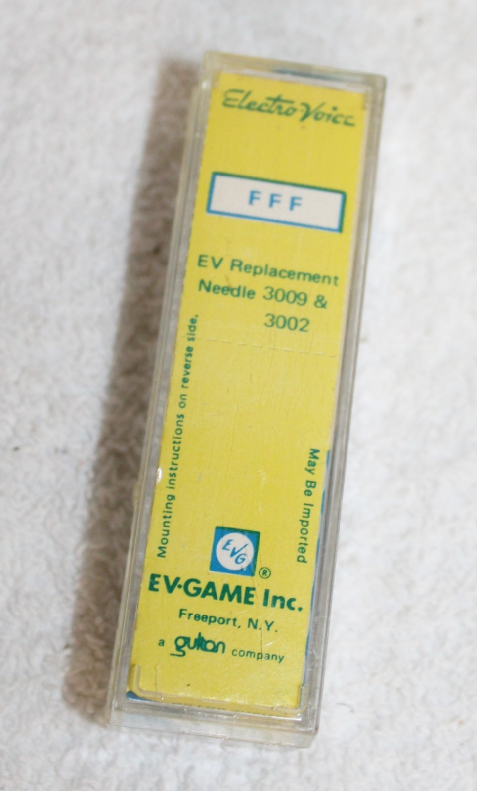 Electro-Voice 146 Phono Cartridge 3009 3002 Needle ~ NOS Replaces Astatic 86TSB