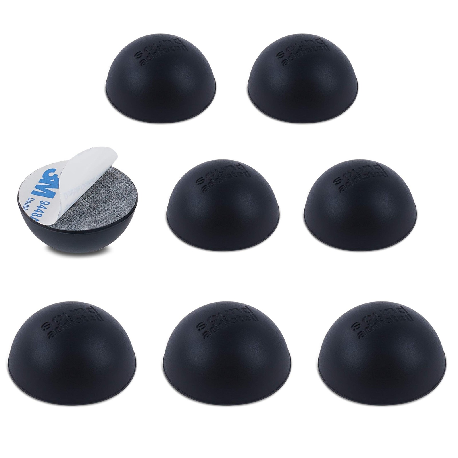 Subble 1.2 ” (8 Pack) Isolation Feet Suitable for 3” – 5” inch Speakers, T…