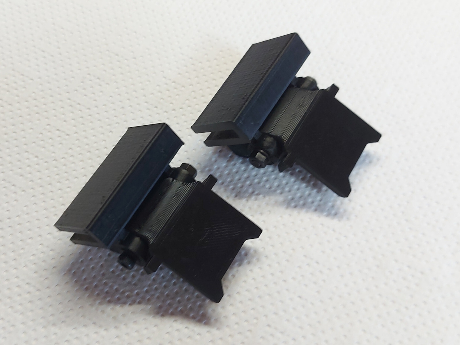2x DENON DP 51 F DP-51F DP-51 F – Turntable Dust Cover Hinge Hinges LID