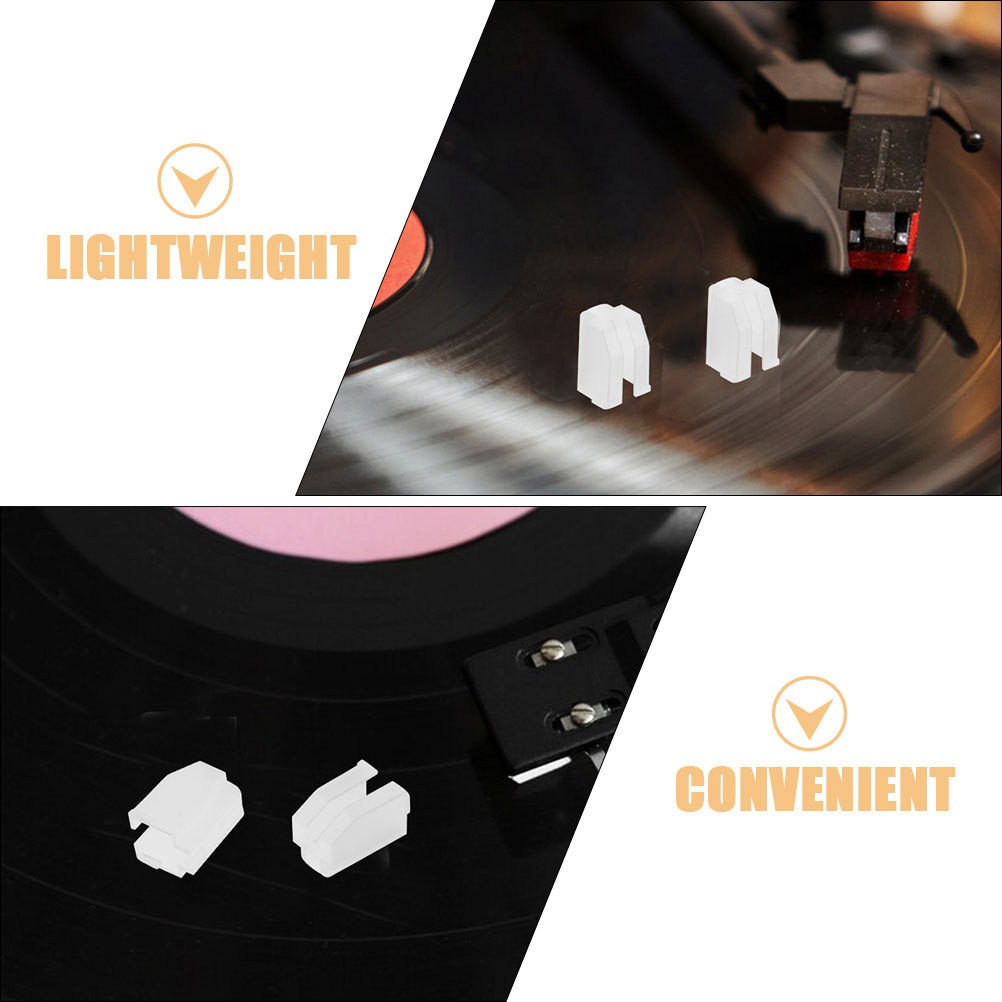 5 Pcs Stylus Guard Protective Cover Record Player Needle Covers for