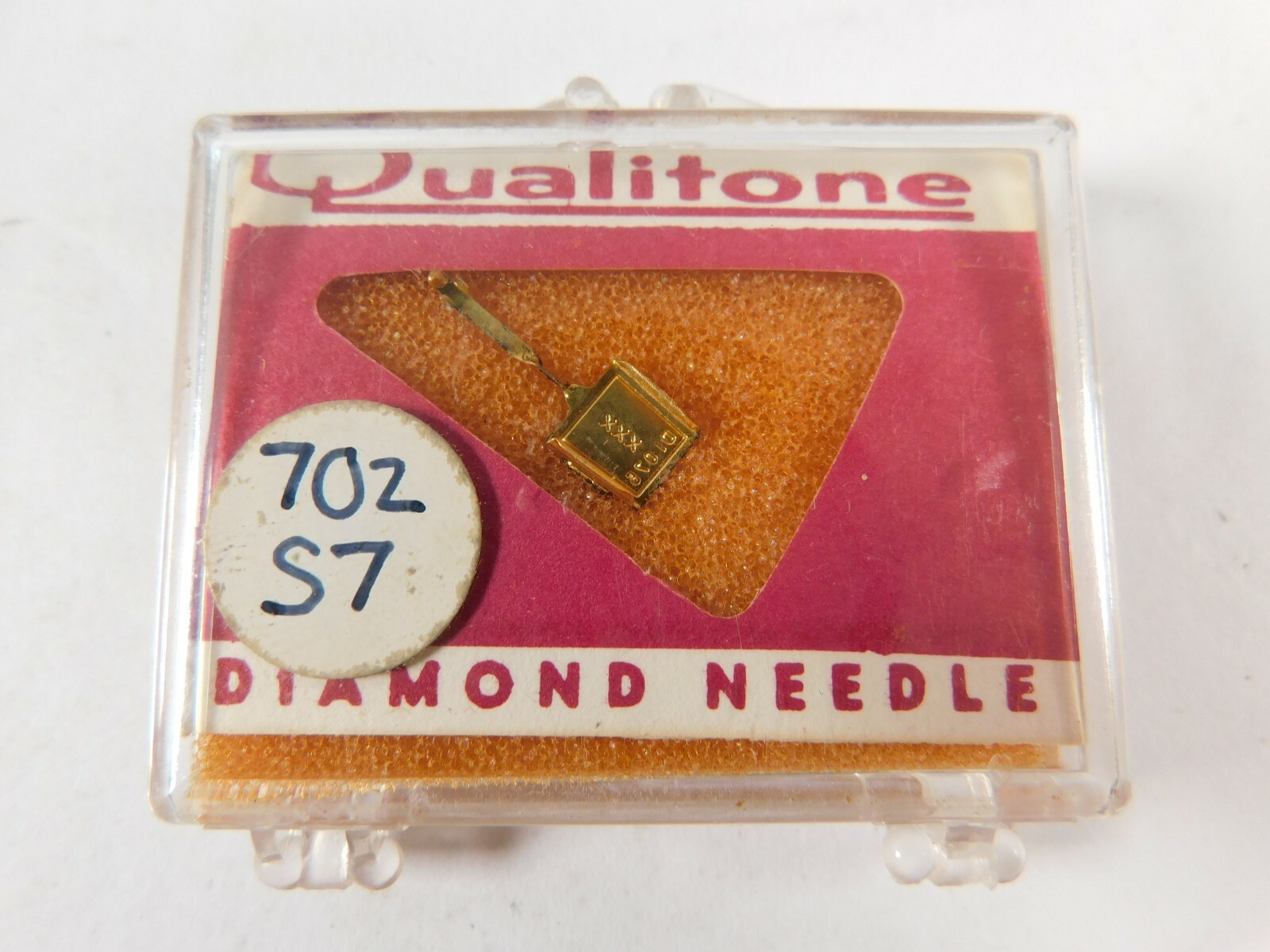 NOS Qualitone Replacement Diamond Stylus Needle 1504D For Ronette