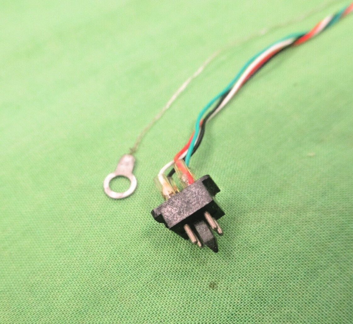 BIC TURNTABLE TONE ARM HARNESS ASSEMBLY WIRES WITH PLUG FOR 100, 960 980, 981