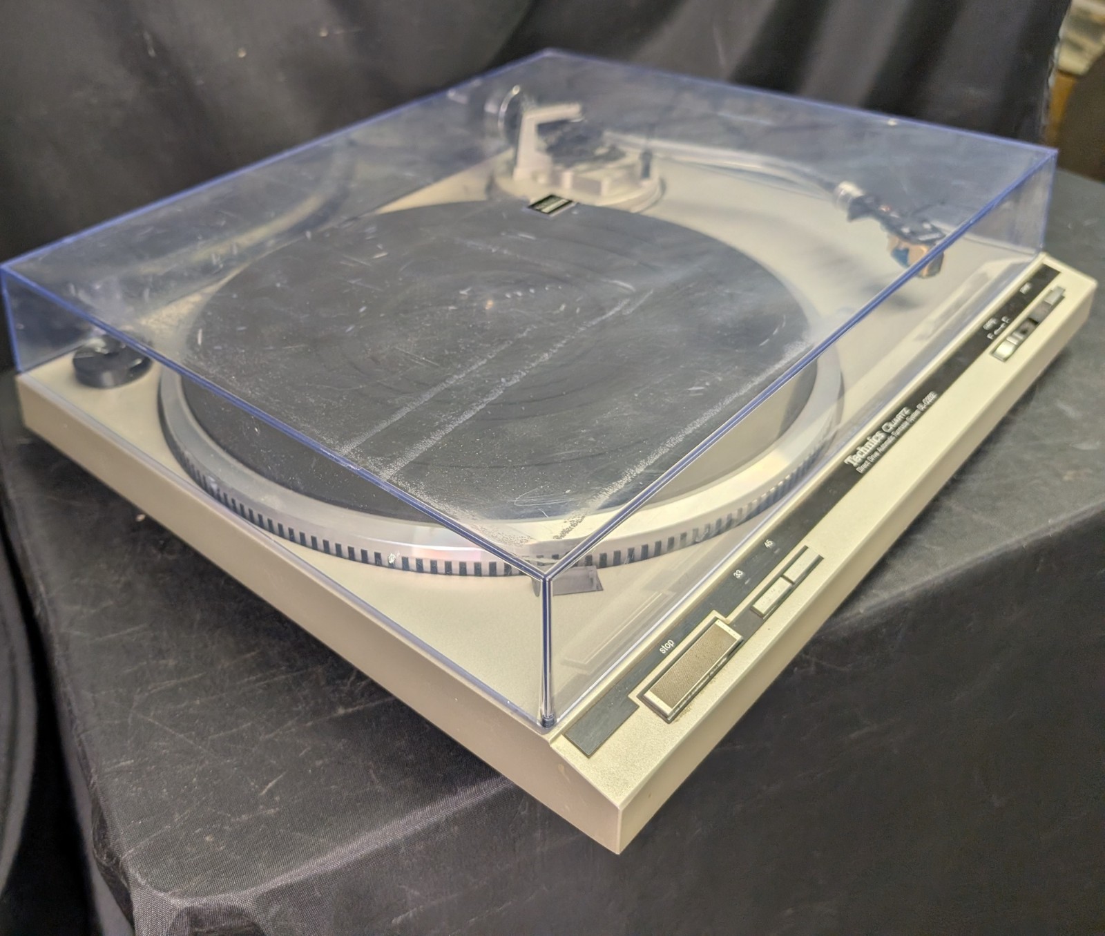 Technics SL-Q202 Direct Drive Turntable (no stylus) AS-IS For Parts Only
