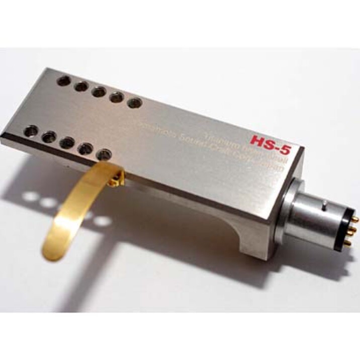 YAMAMOTO SOUND CRAFT TITANIUM HEAD SHELL PARTS HS-5 AUDIO PARTS