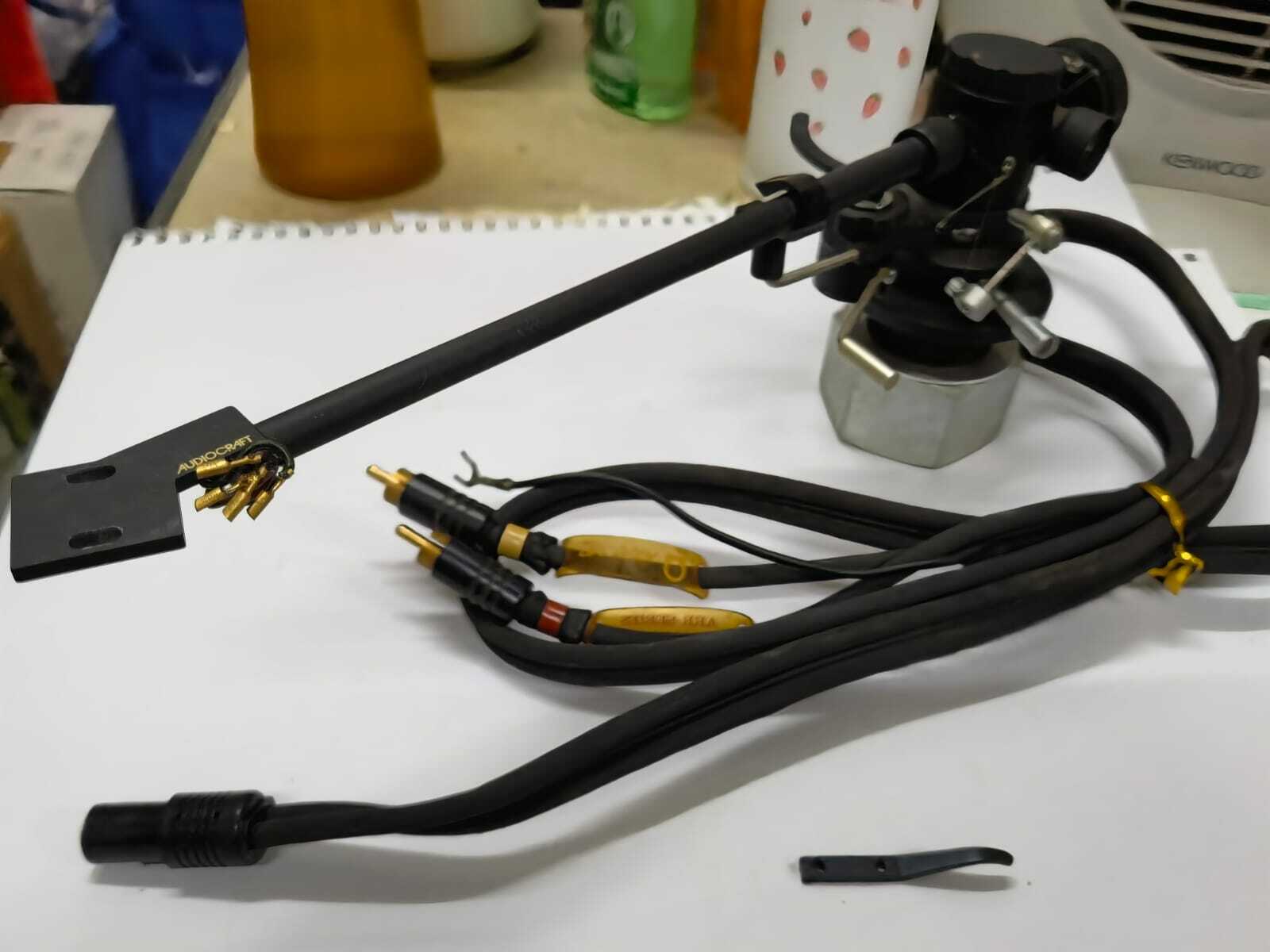 (USED) Audiocraft AC-3000 Black tonearm, Made in Japan