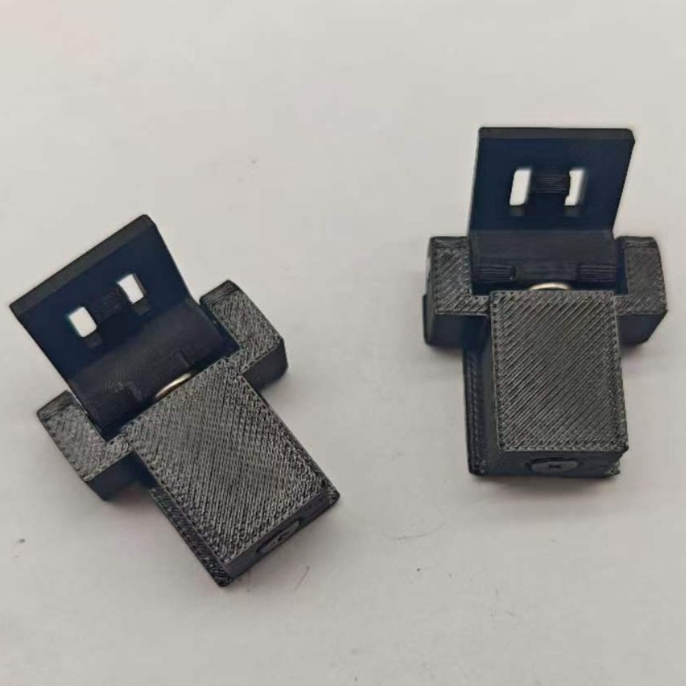 NEW 2pcs Turntable Dust Cover Hinges 3D Print for Mustang Ion Turntable