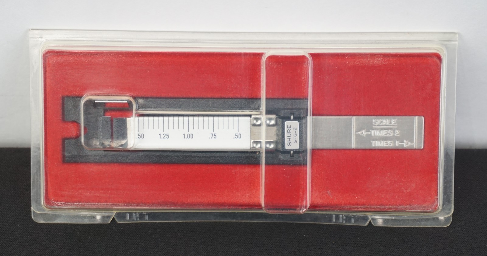 SHURE SFG-2 Vintage Precision Stylus Force Gauge In Box!