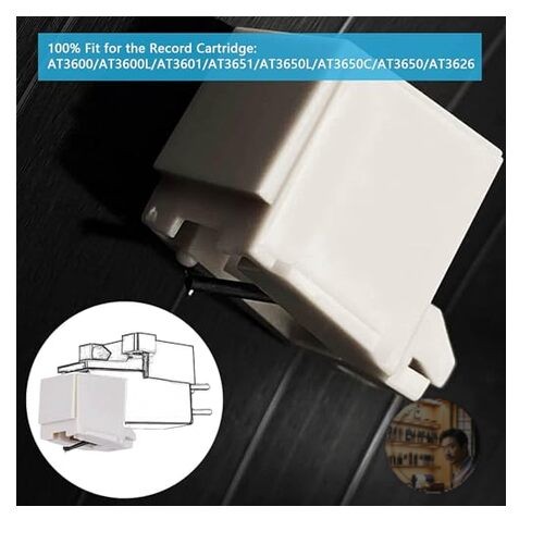 Acogedor Diamond Stylus Replacement for Audio-Technica AT3600 AT LP60X Turntabl