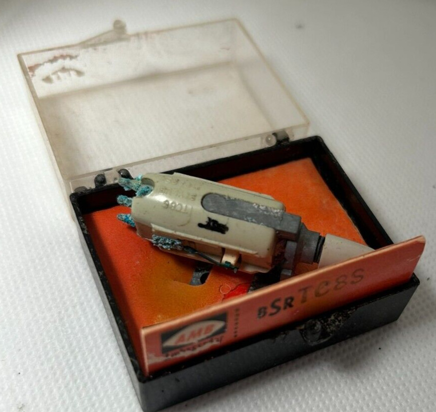 *READ * BSR TC8S STEREO TURNOVER CRYSTAL CARTRIDGE 78 AND LP RECORDS