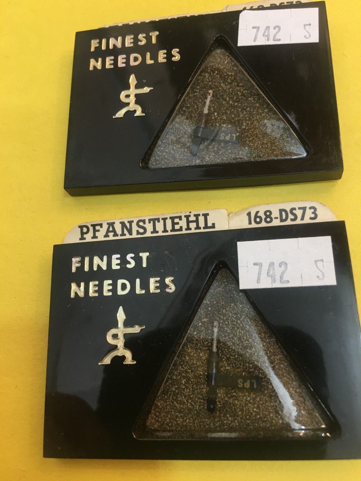 Original NOS Pfanstiehl Needle Stylus 168-DS73 For ASTATIC N81SD 391 Lot of 2