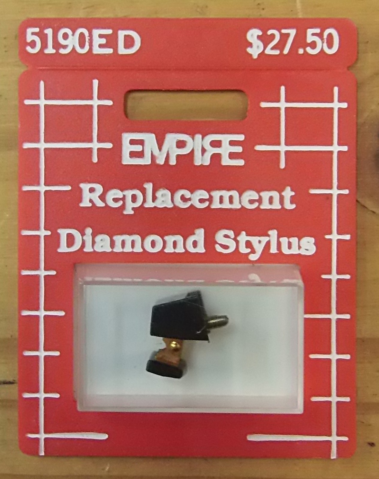 EMPIRE 5190ED TURNTABLE NEEDLE REPLACEMENT FOR EMPIRE 90EE/X CARTRIDGE S9OEE/X