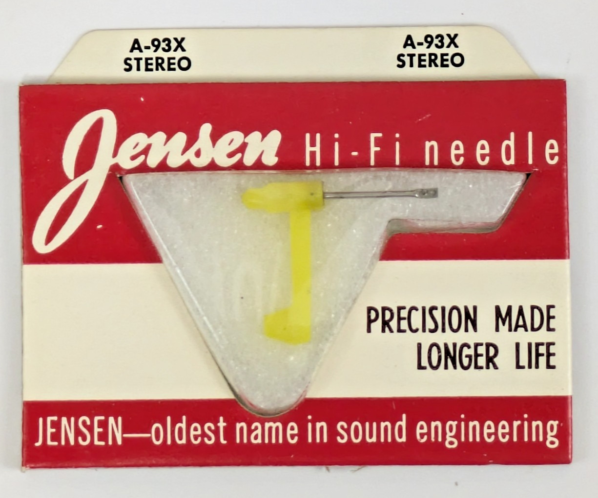 Jensen A-93X Hi-Fi Needle Record Player Stylus Astatic N42 Replacement 546 2118