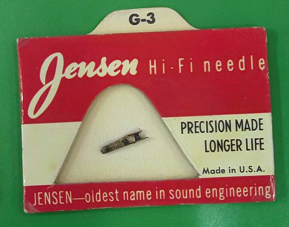 78 RPM PHONOGRAPH RECORD PLAYER NEEDLE for GE TRIPLE PLAY RPX RPJ-01d 501-S3