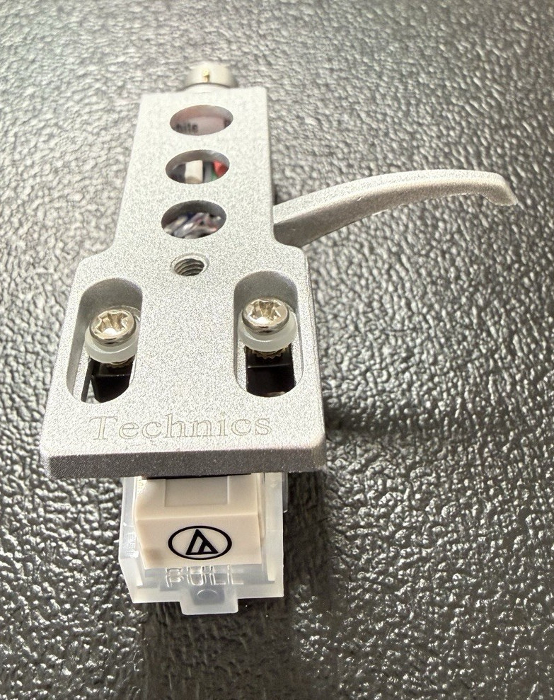 TECHNICS HEADSHELL KIT With AT 3600L Fits Technics JVC & More! READ! FREEBIE!