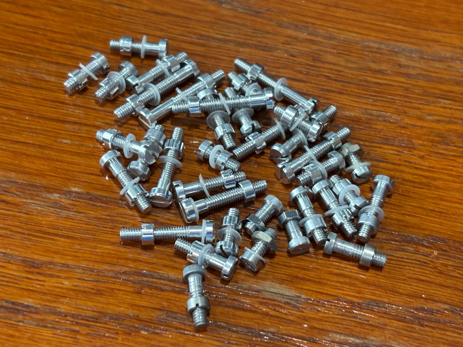 Turntable Parts – Bag of Tone Arm Headshell Screws & Nuts (#10)