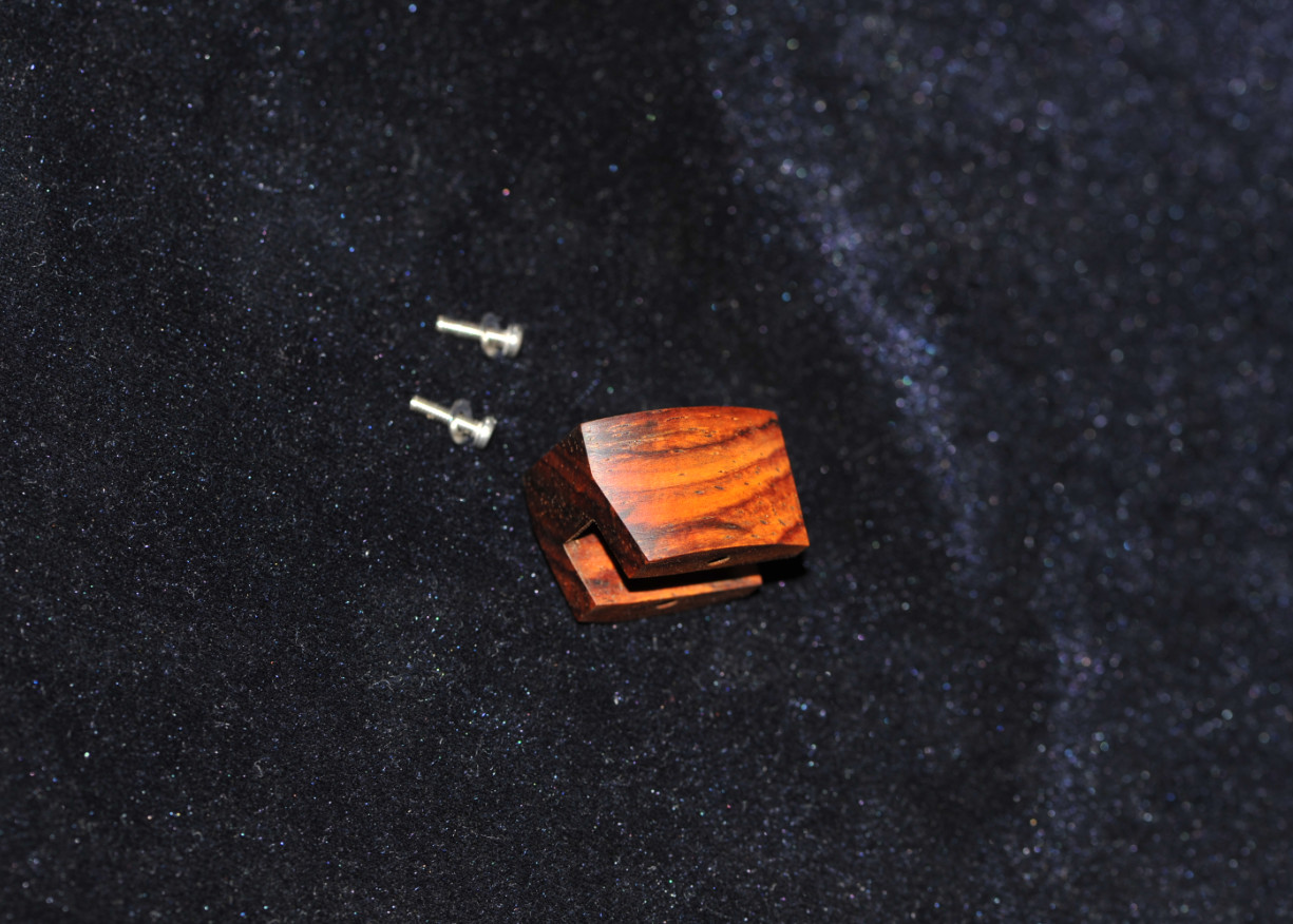Cocobolo Wood Body f. AudioTechnica AT-VM95 Cartridge MC Look Perfect Sound NEW