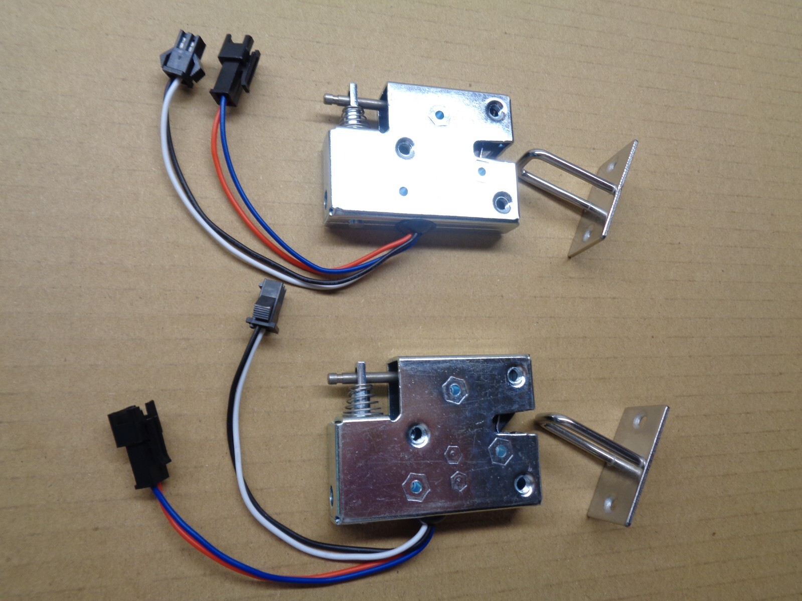 LOCK ELECTROMAGNETIC SECURITY Electric 12 VOLT DOOR ACCESS CONTROL LOCK (2 PCS)!