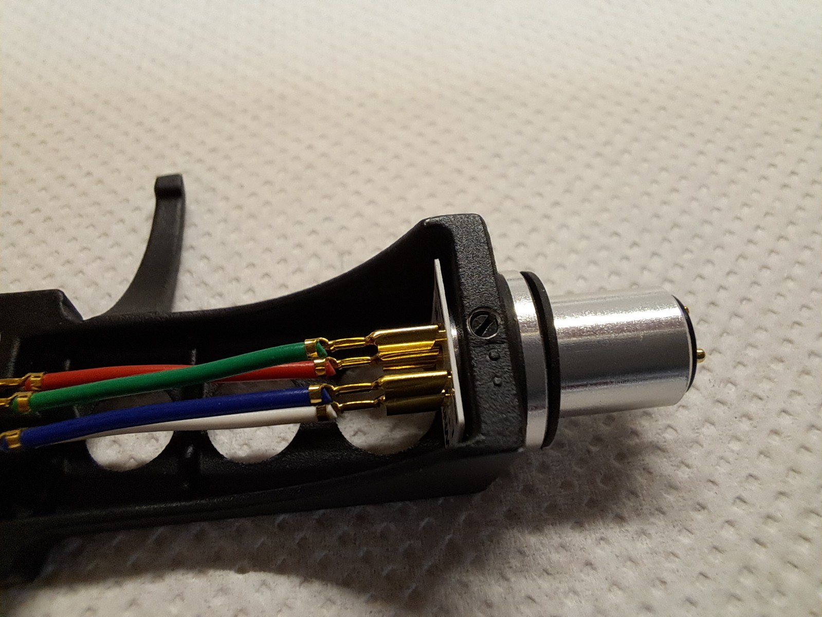 ORIGINAL AZIMUTH ADJUSTABLE HEAD HOLDER TYL0331 – TECHNICS SL-1200 GAE