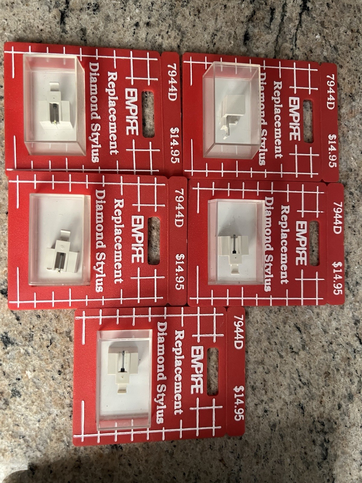EMPIRE 7944D REPLACEMENT STYLUS PANASONIC EPS-37 NOS QTY 5 – SOLD AS EACH