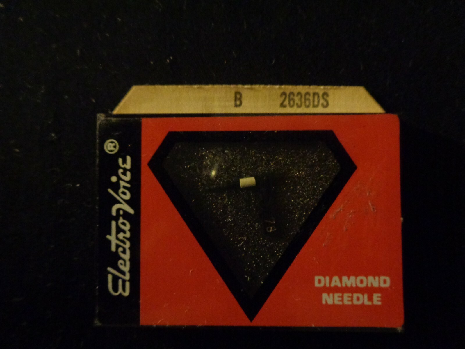 EV Electro-Voice Needle # 2636DS Diamond Sapphire Stylus Record Player Turntable